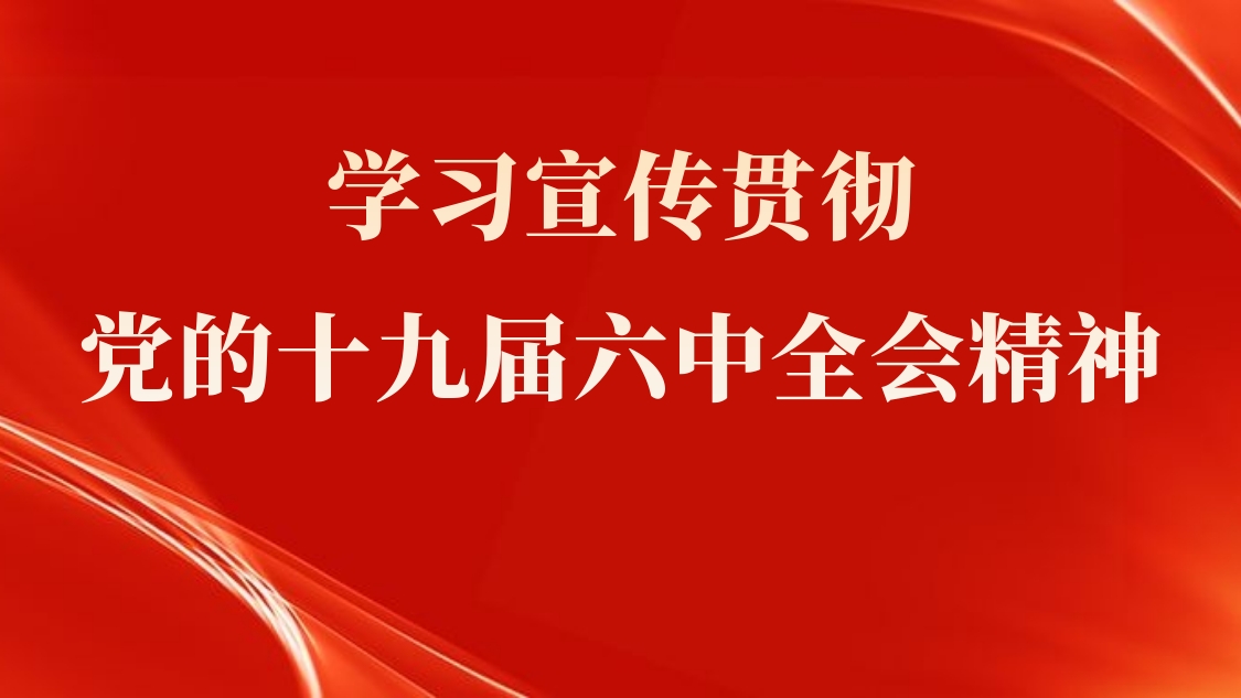 主题党课：学习宣传贯彻党的十九届六中全会精神