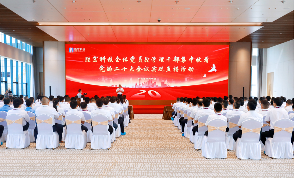 星空xingkong官方科技组织观看党的二十大会议实况直播